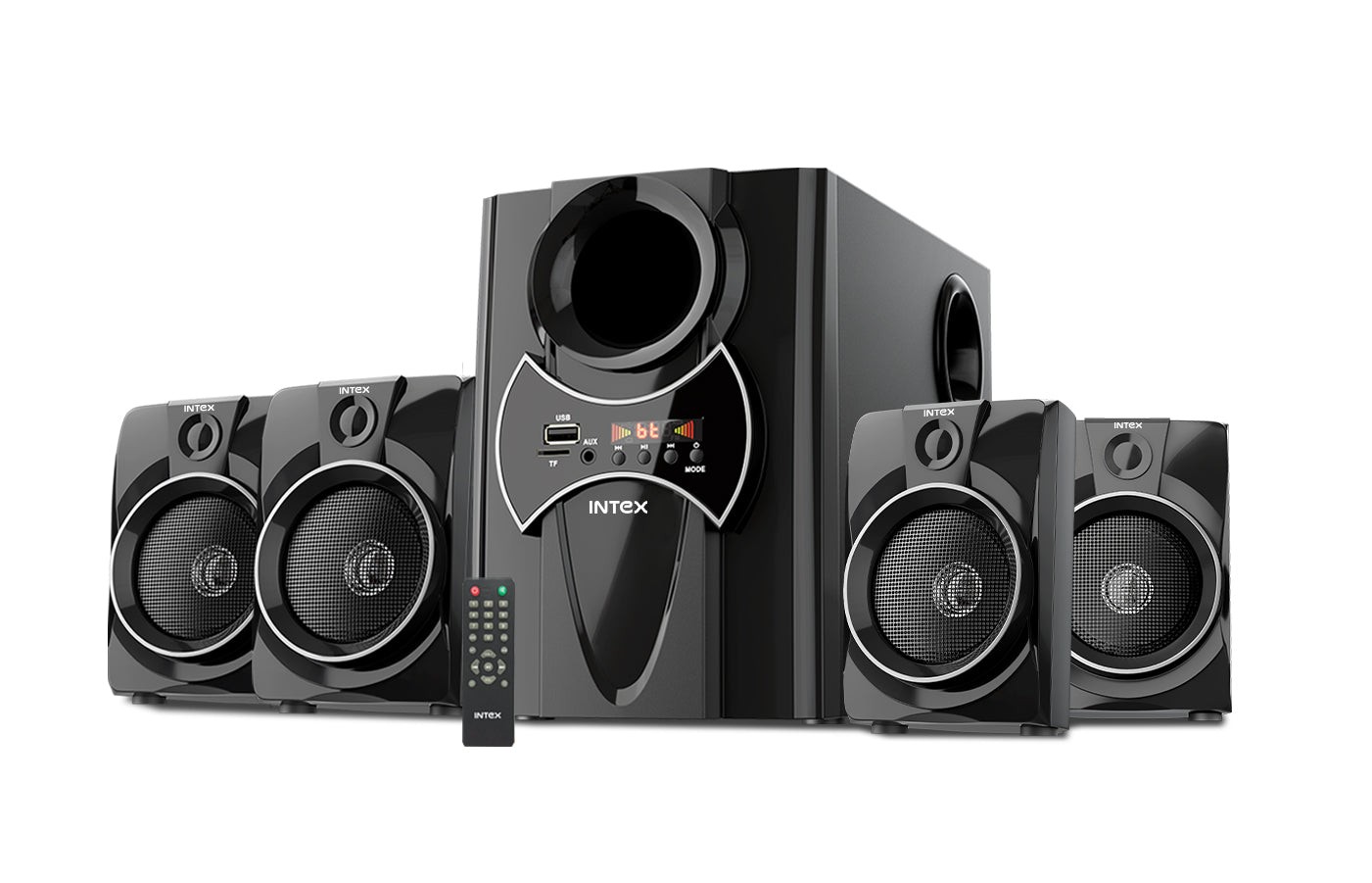Intex 2650 Pro FMUB 4.1 Multimedia Speaker — Intex