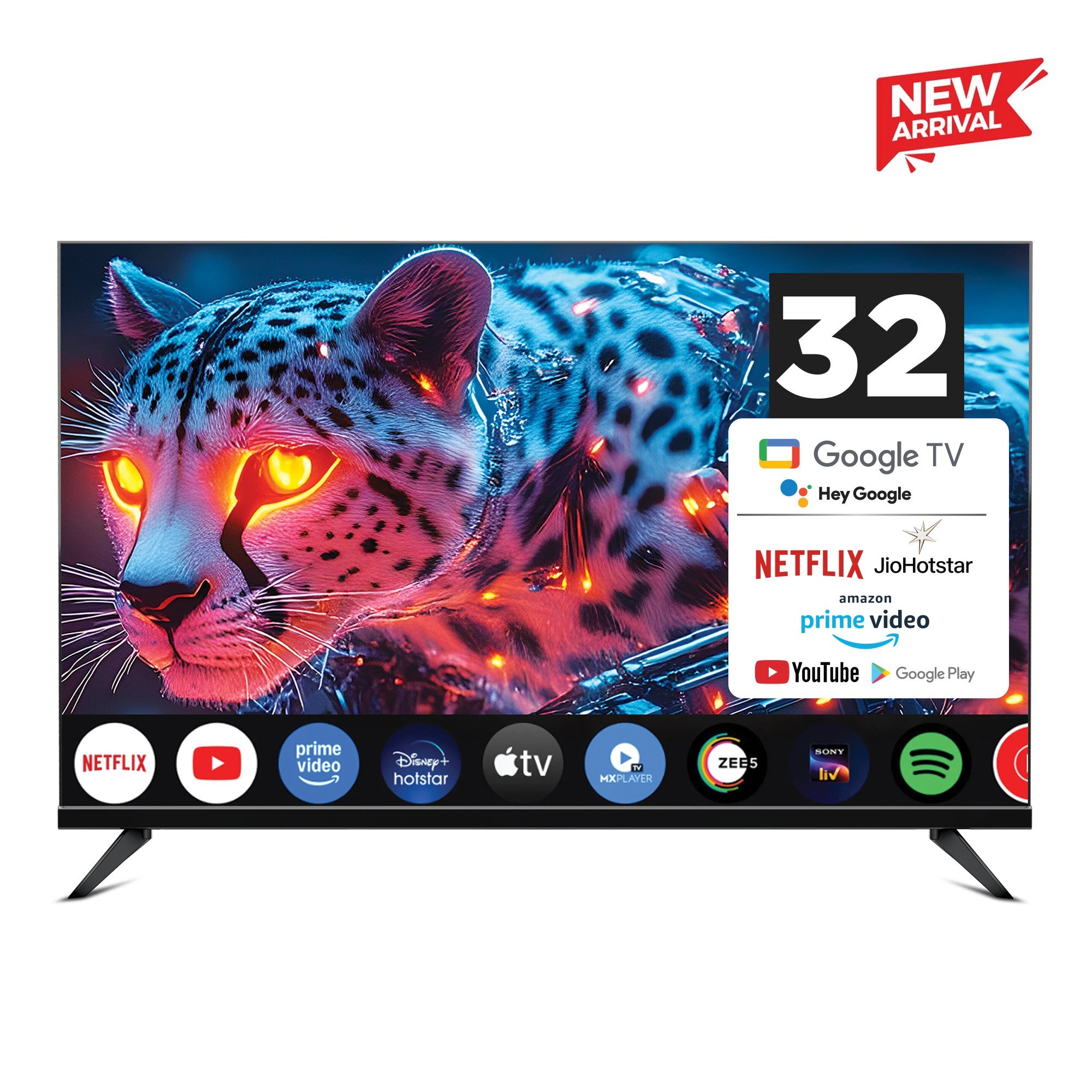 Intex 32-inch HD Google TV LED-G3231 — Intex