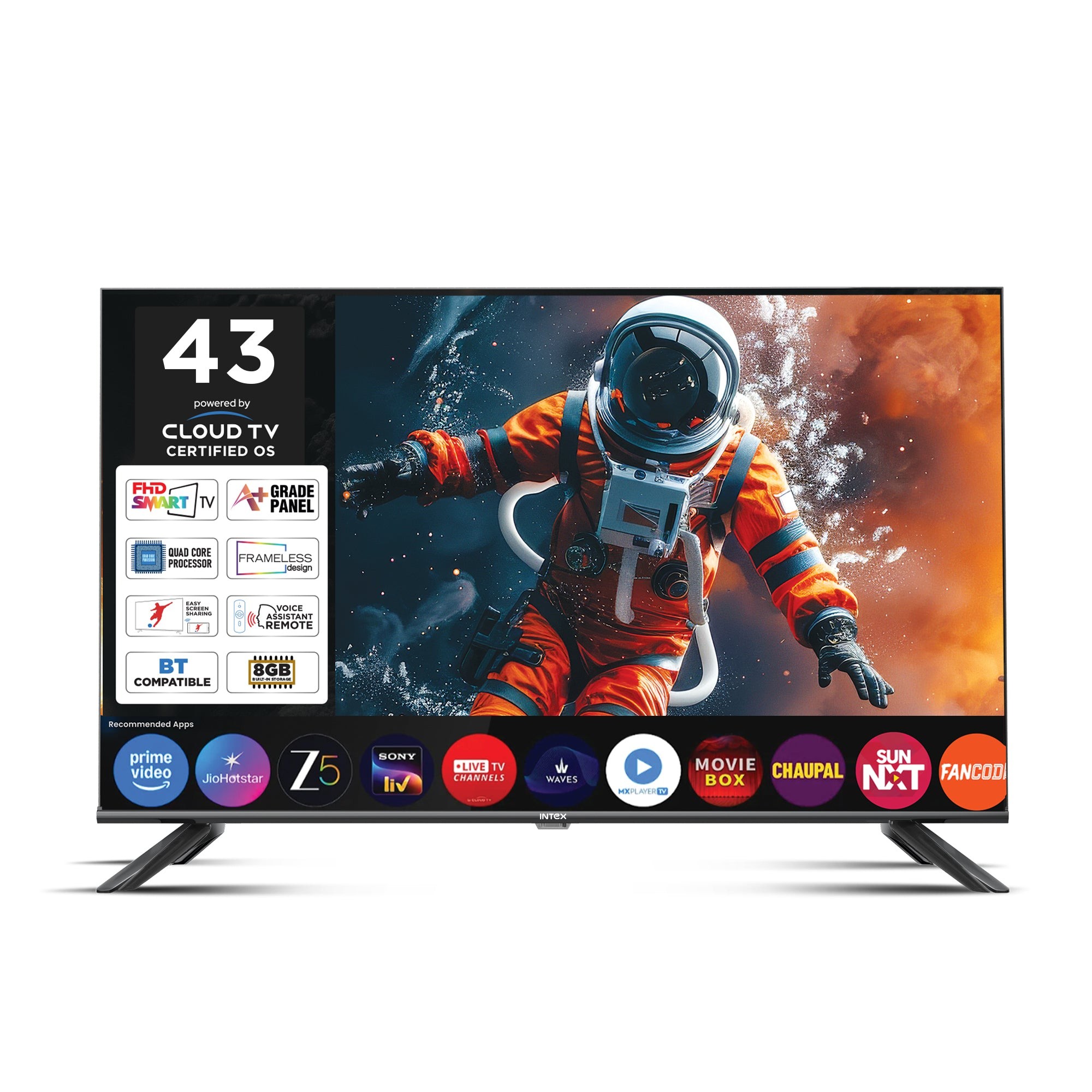 Intex 43-inch Full HD Smart LED TV LED-SFFV4336 — Intex
