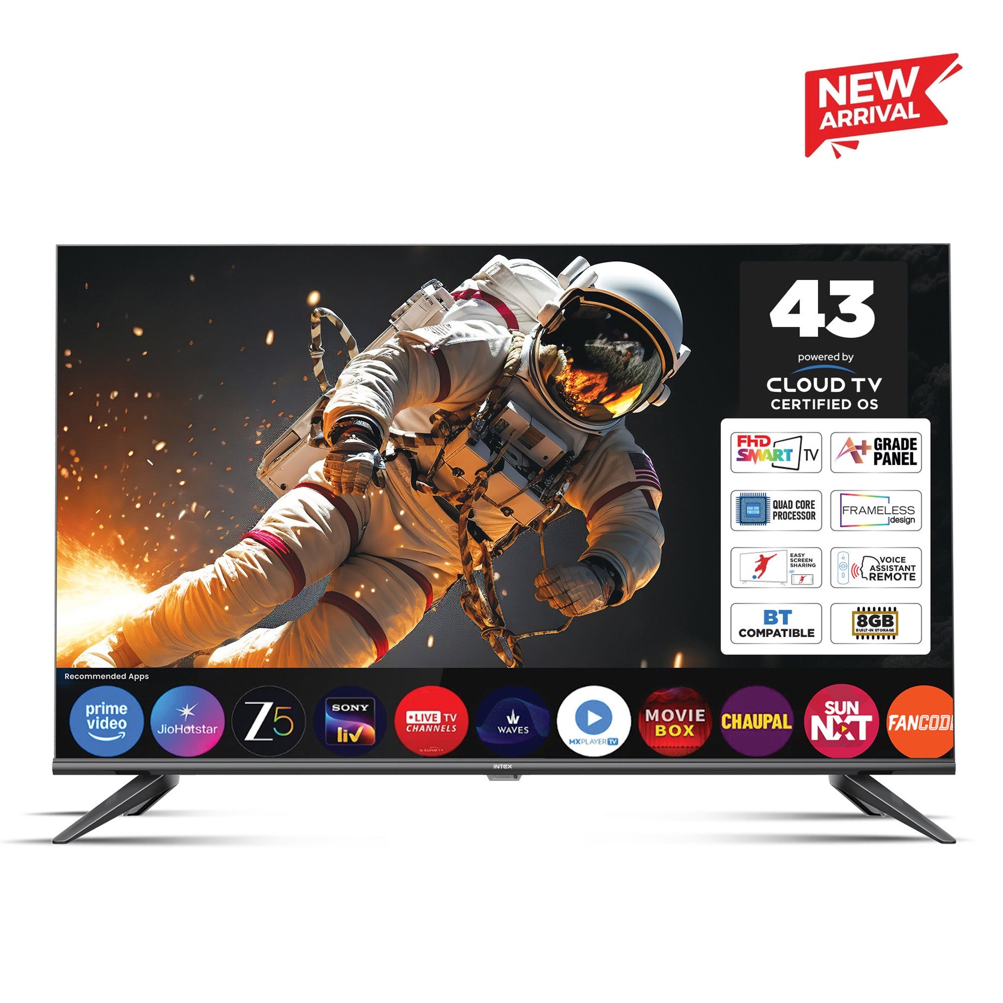 Intex 43-inch Full HD Smart LED TV LED-SFFV4360 — Intex
