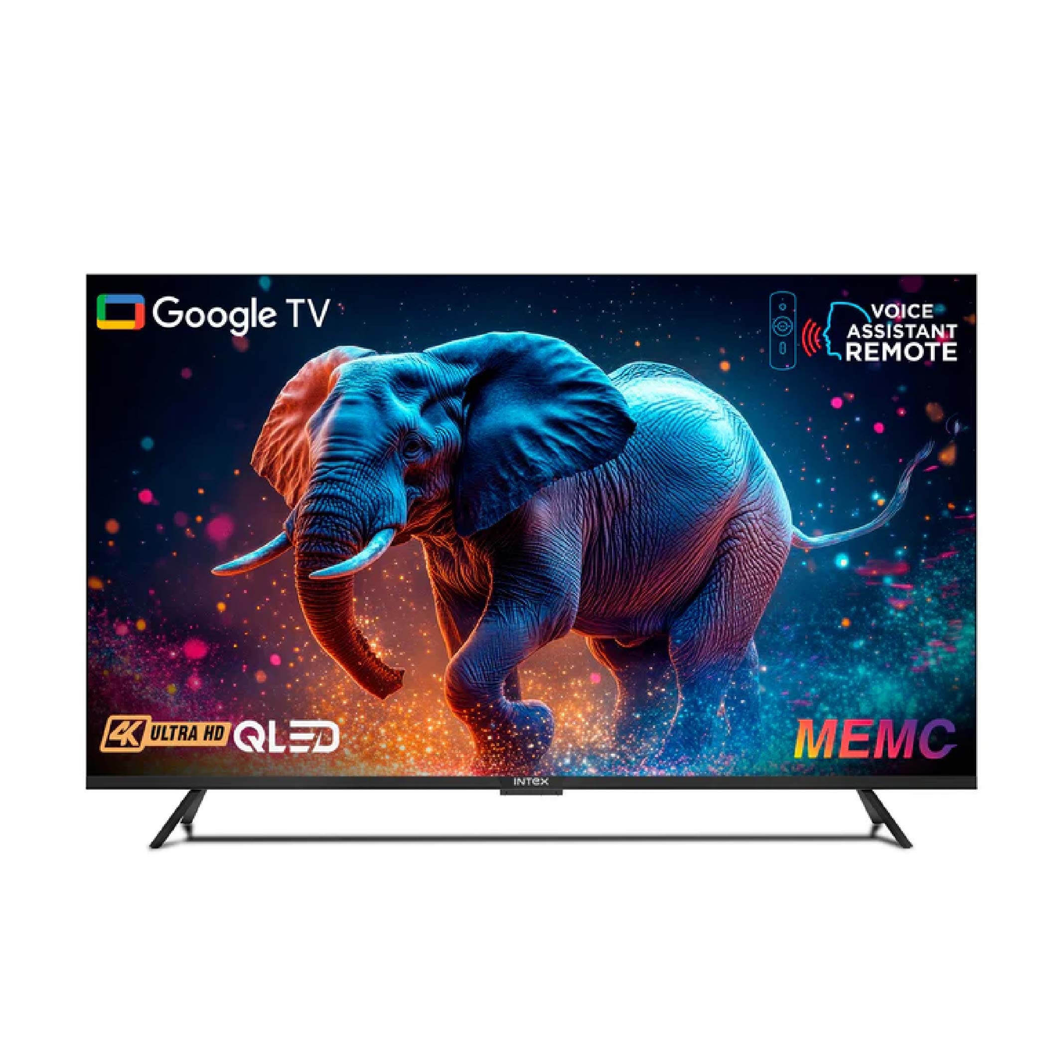 Intex 50-inch 4K UHD QLED Google TV LED-GQ5021 — Intex
