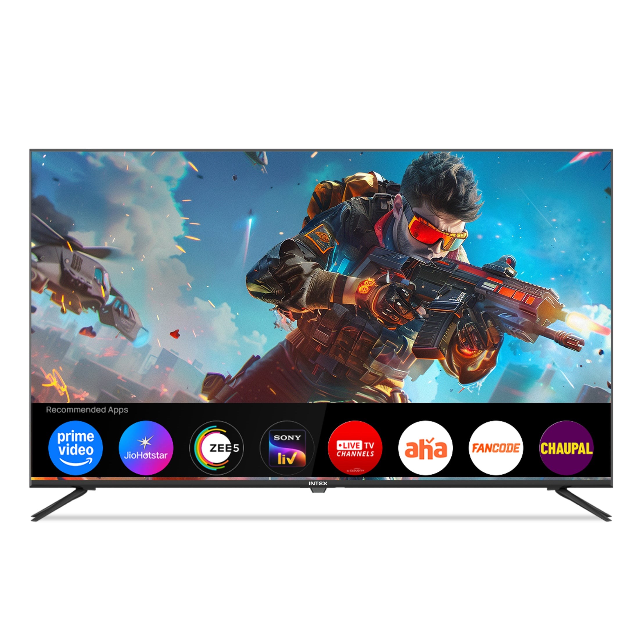 Intex 55-inch 4K UHD LED TV LED-5516 UBTR — Intex