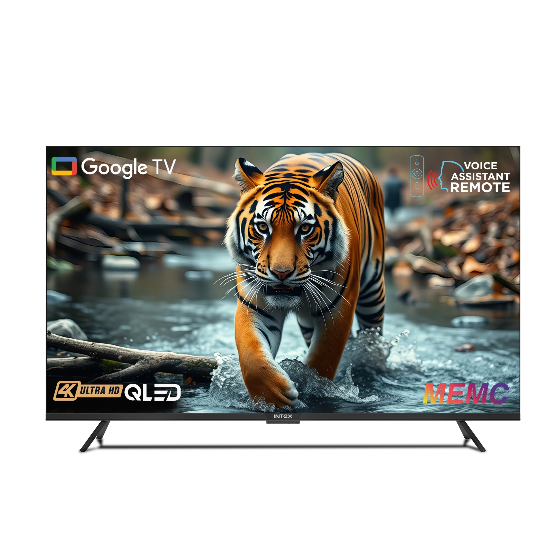 Intex 65-inch 4K UHD QLED Google TV LED-GQ6511 — Intex