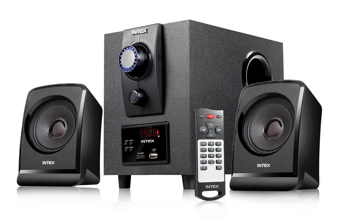 Intex Boom 1666 TUFB 2.1 Multimedia Speaker — Intex
