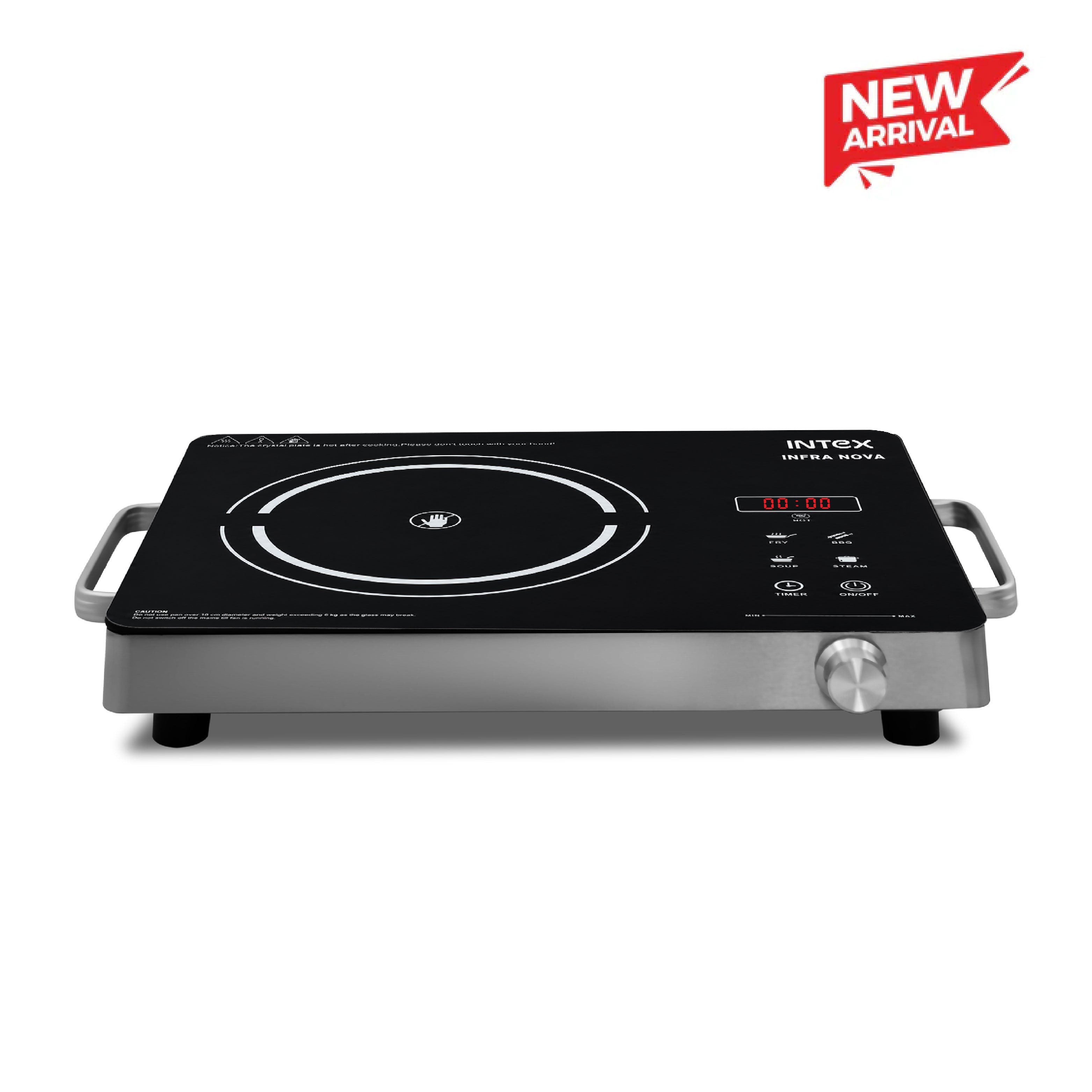 Intex Infra Nova 2200W Infrared Cooktop with Griller — Intex