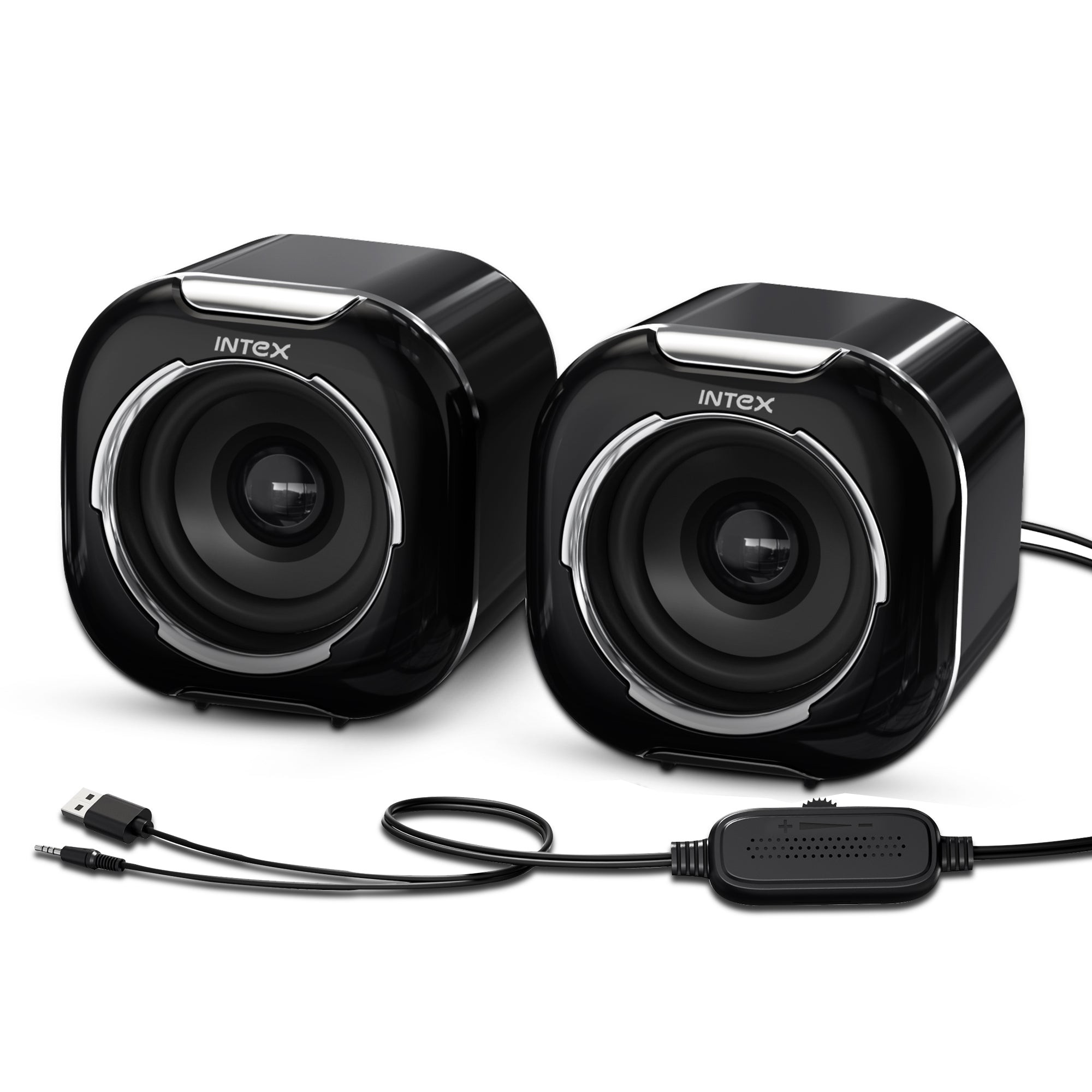 Intex IT 130 2.0 Desktop Speaker — Intex