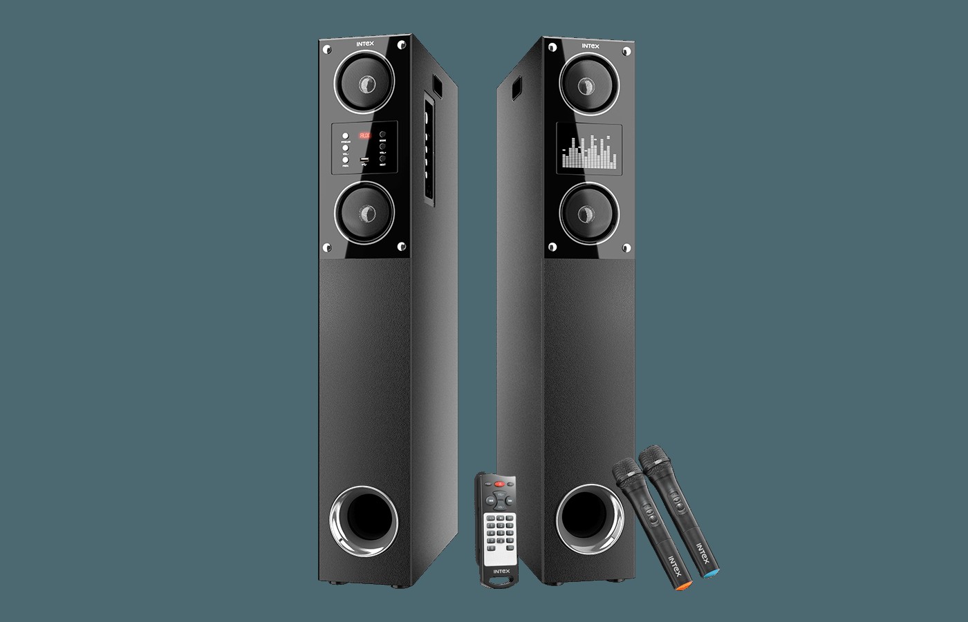 Intex Titan 2000 (D) Dual Tower Speaker — Intex