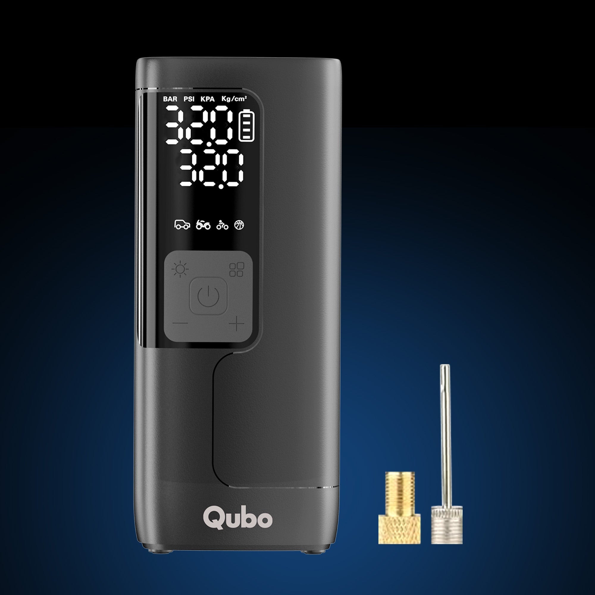 Tyre Pressure Inflator Max (5200 mAh) — Qubo