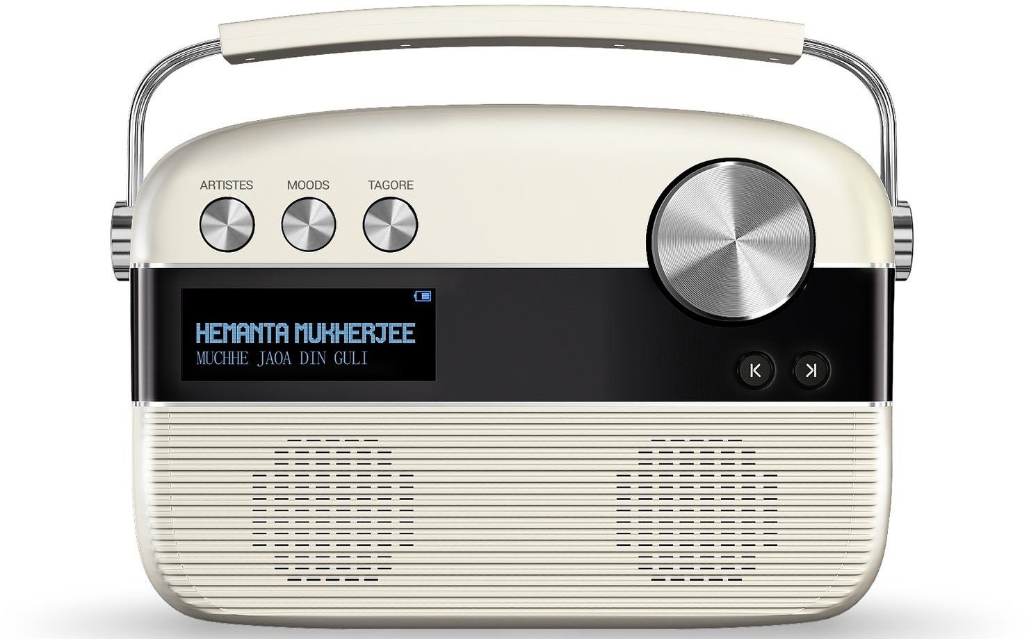 Carvaan Classic Bengali Porcelain White — Saregama