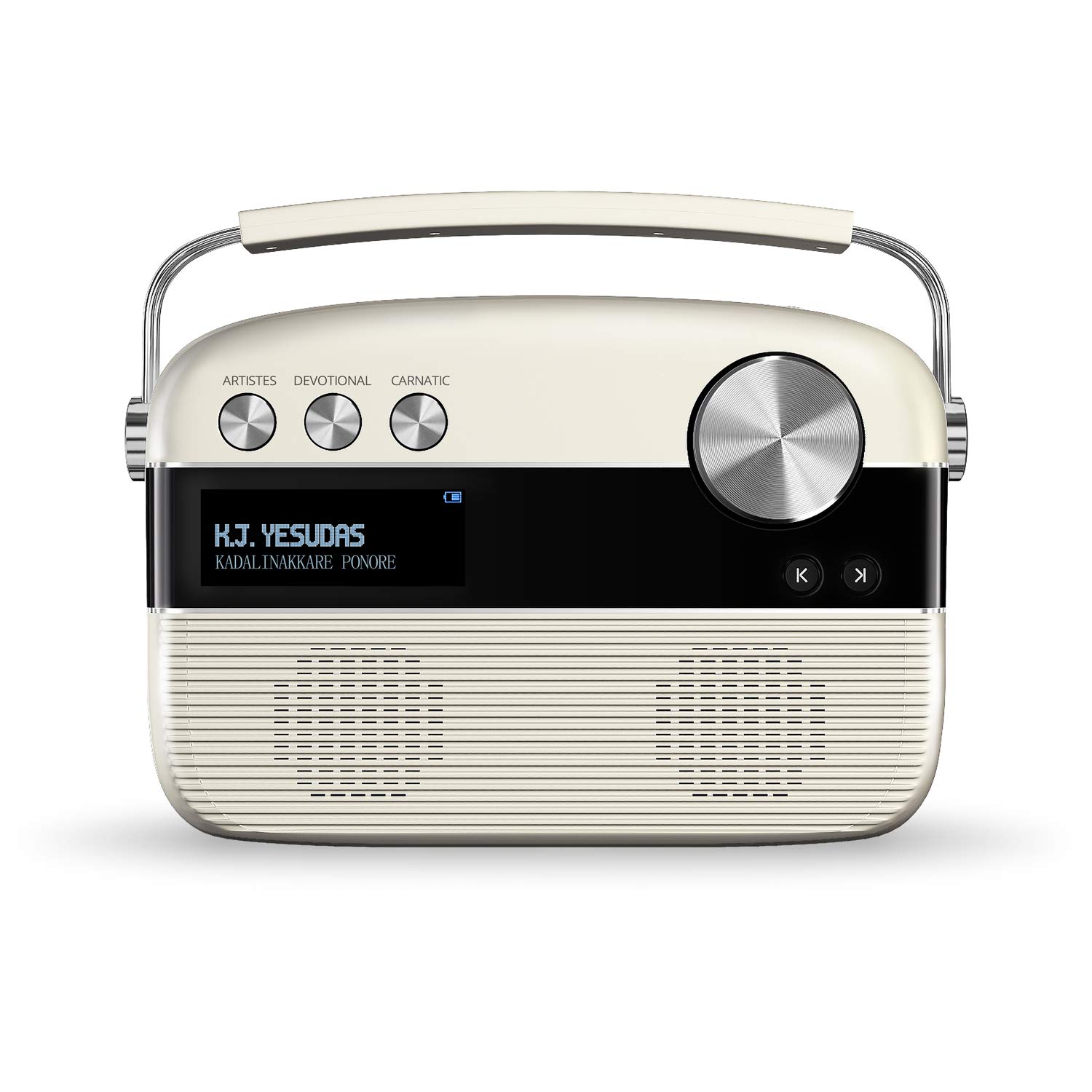 Carvaan Classic Malayalam Porcelain White — Saregama